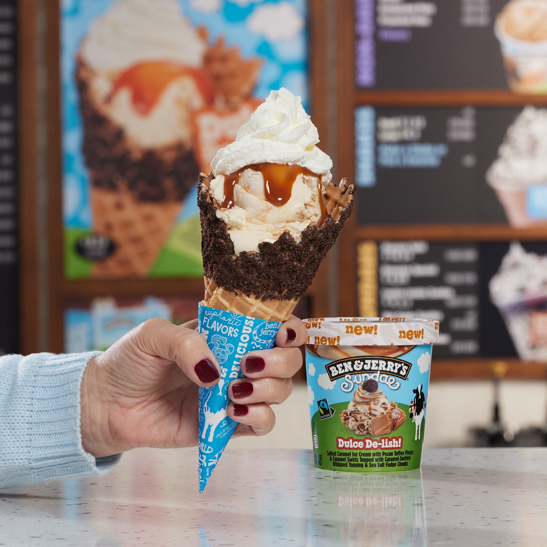 ブランド雑貨総合 Home | Ben & Jerry's 看板